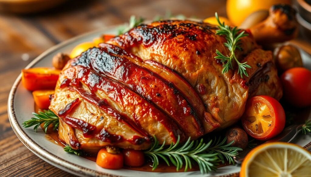 Juicy turkey breast