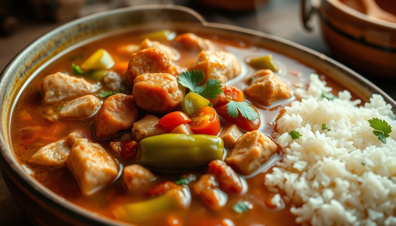 chicken and sausage gumbo