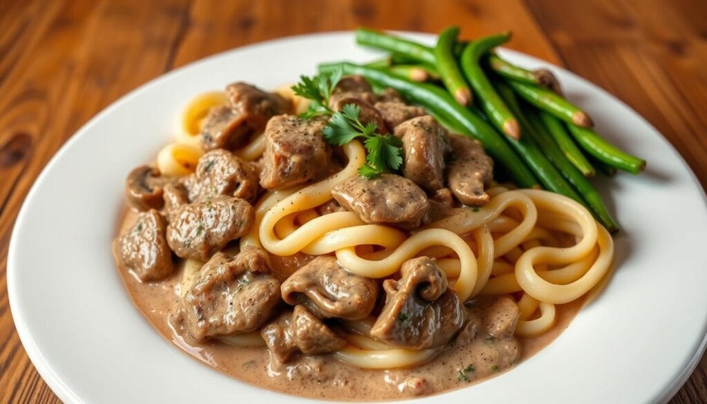 classic beef stroganoff