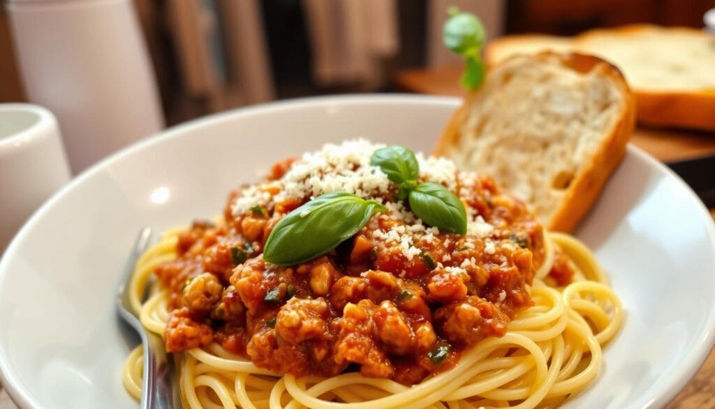 leftover turkey bolognese