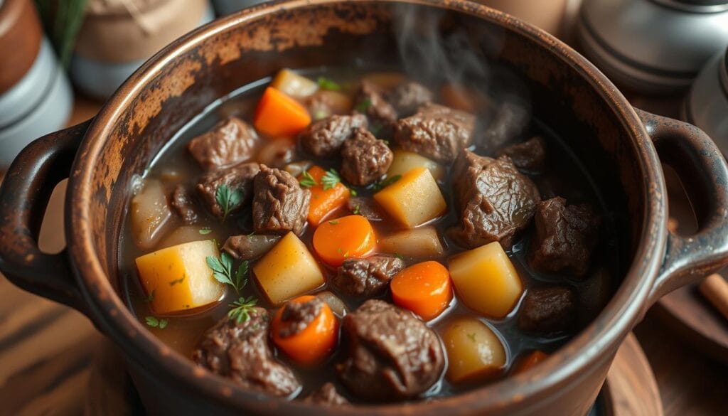 round steak stew