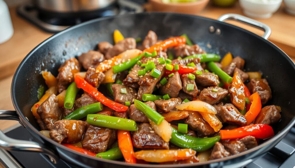 round steak stir-fry